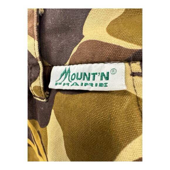 Vtg Mount'N Prairie Duck Camo Brush Pants Mens Sz 46x30 Brushbuster II Hunting - Picture 4 of 8